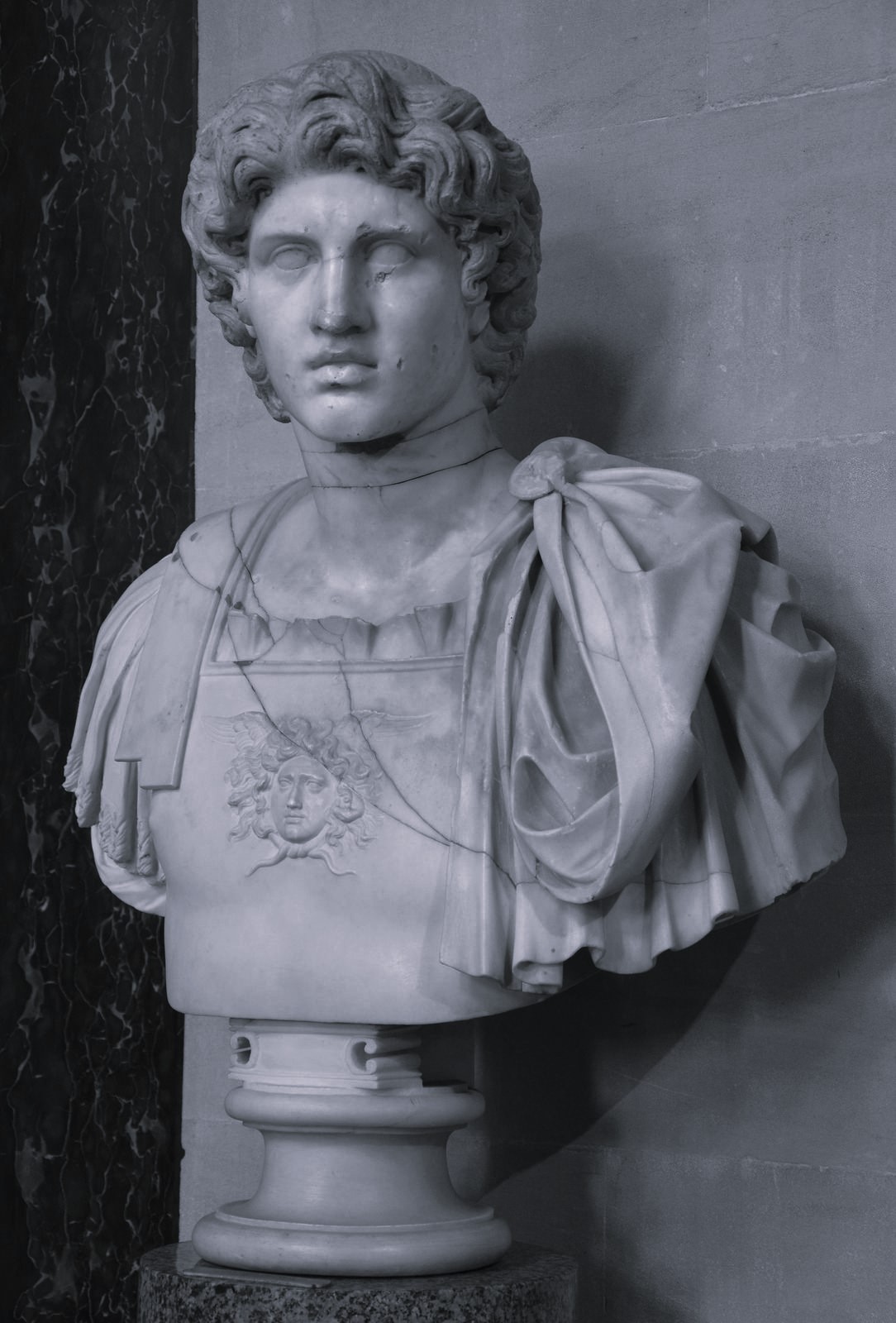 public domain image alexander bust